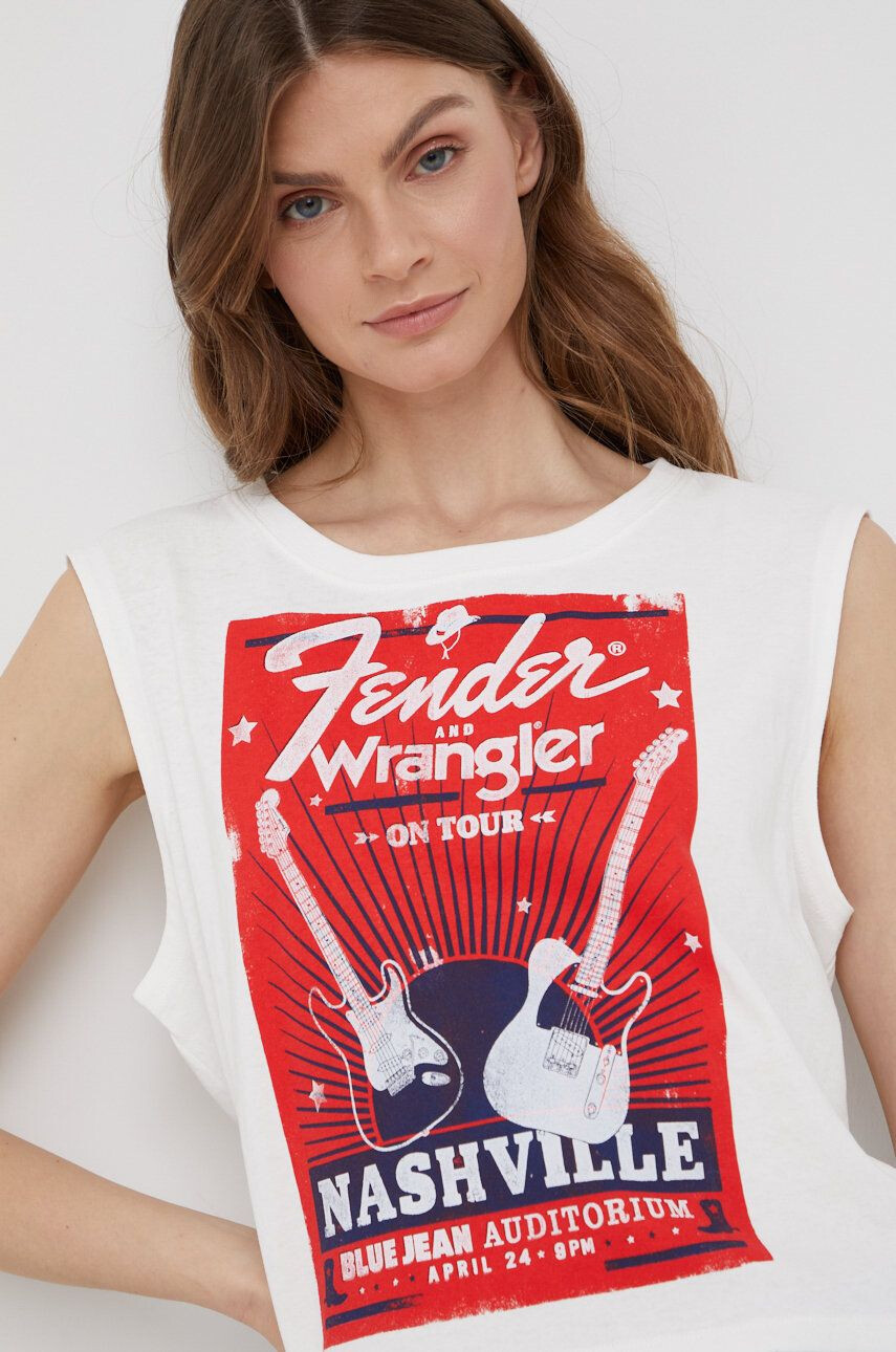 Wrangler Bombažen t-shirt - Pepit.si