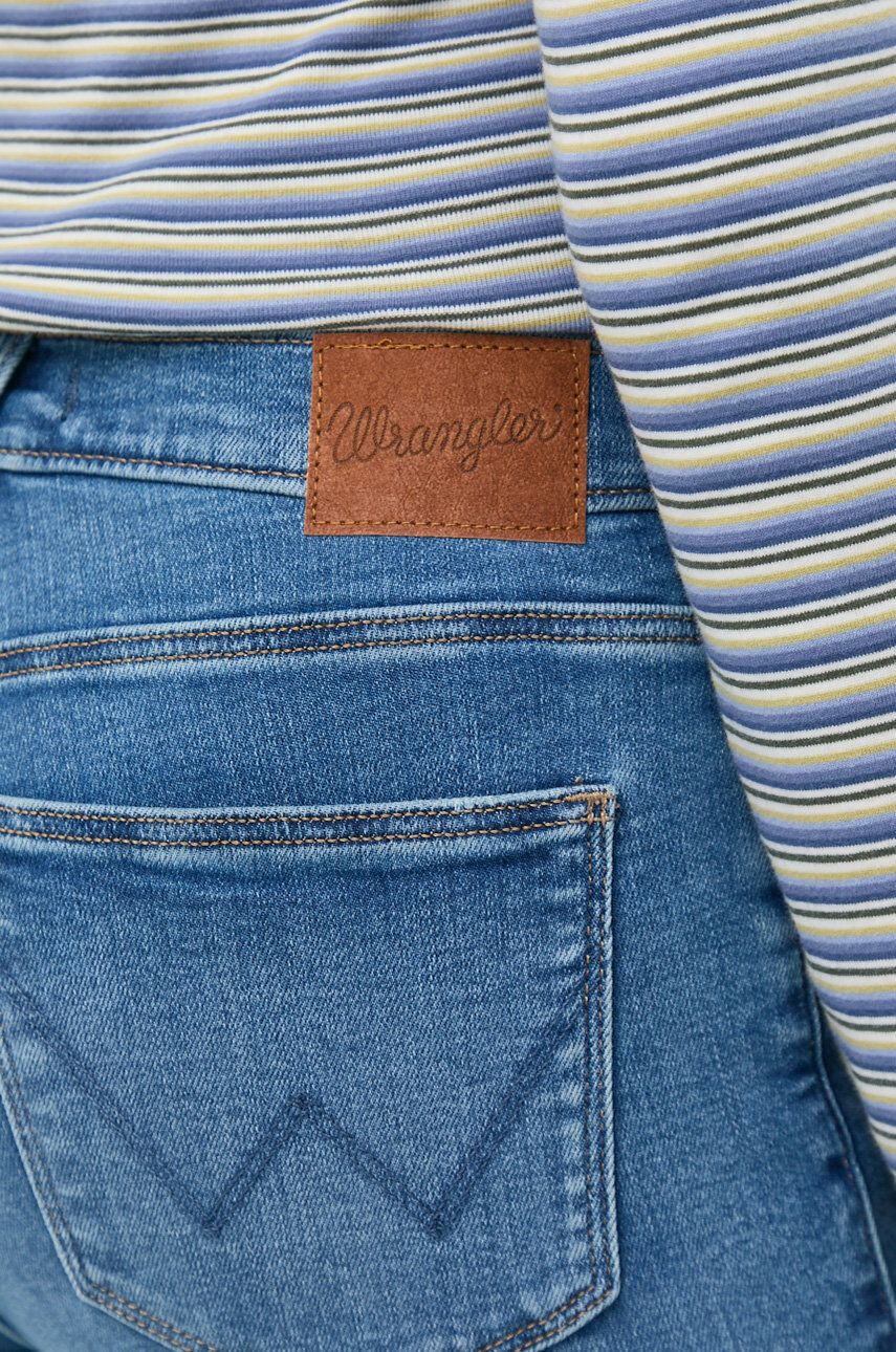 Wrangler Kavbojke 630 ženske damskie high waist - Pepit.si