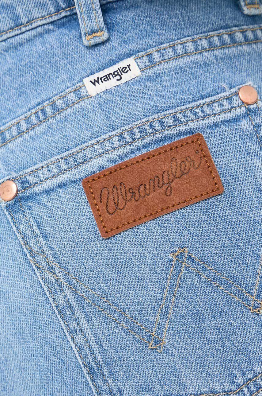 Wrangler Kavbojke Mom Straight ženske - Pepit.si