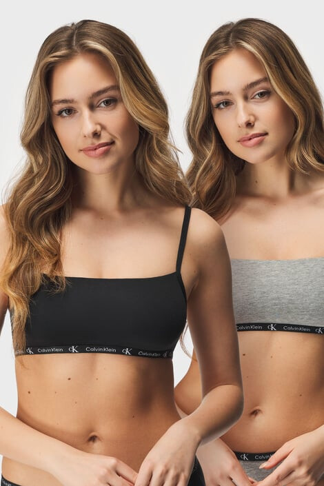 Calvin Klein 2PACK Modrček Alma Bralette - Pepit.si