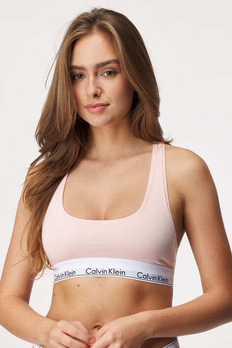 Calvin Klein Modrček Unlined Bralette - Pepit.si