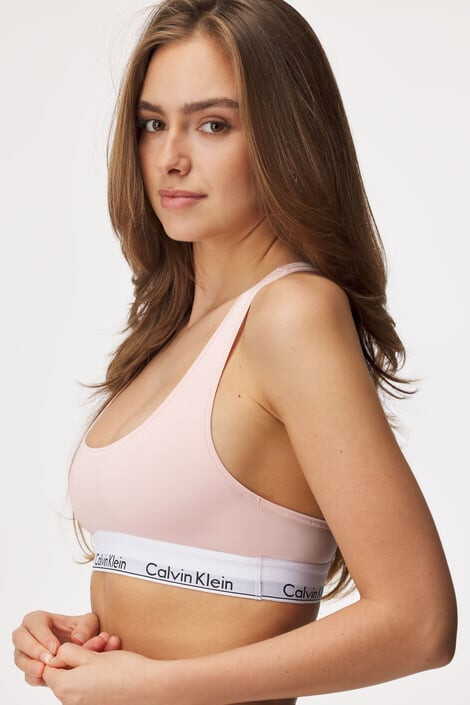 Calvin Klein Modrček Unlined Bralette - Pepit.si