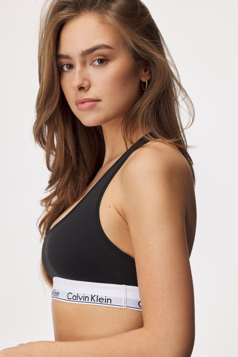 Calvin Klein Modrček Unlined Bralette - Pepit.si