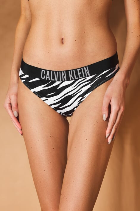 Calvin Klein Spodnji del bikini kopalk Zebra - Pepit.si