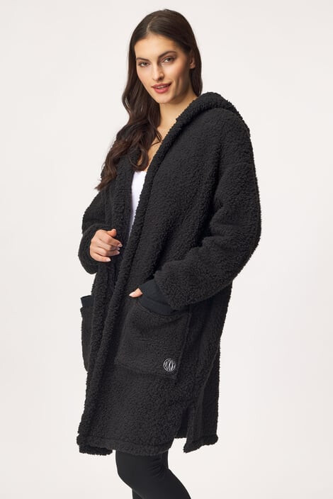 DKNY Kardigan Real Cozy Sherpa Hoody - Pepit.si