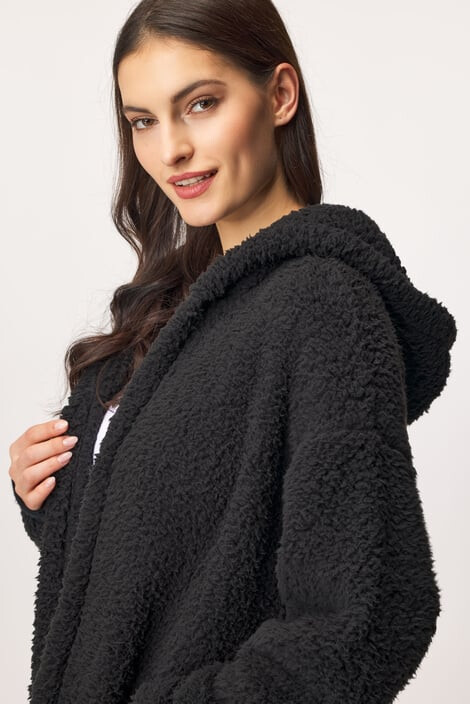 DKNY Kardigan Real Cozy Sherpa Hoody - Pepit.si