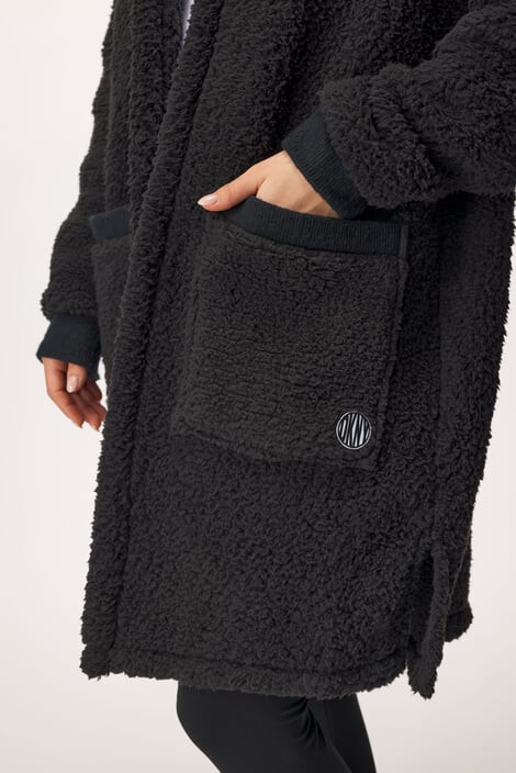 DKNY Kardigan Real Cozy Sherpa Hoody - Pepit.si