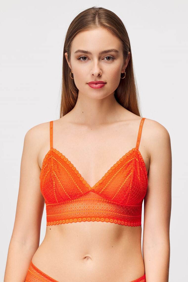 DKNY Modrček Tops Bralette Hot - Pepit.si