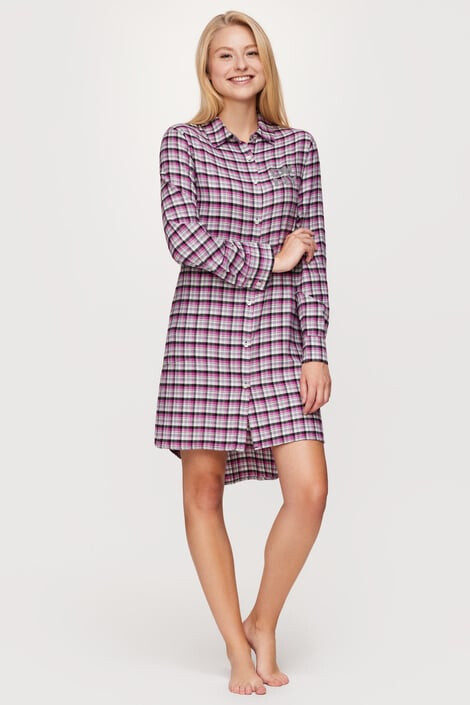 DKNY Spalna srajca The Check List - Pepit.si