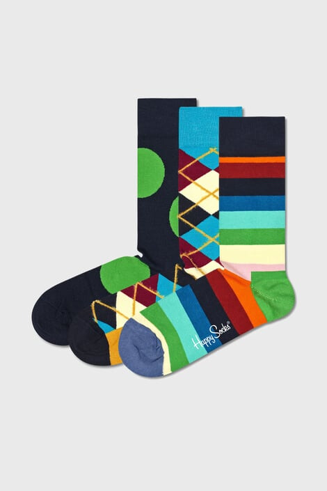 Happy Socks 3 PACK nogavice Classics - Pepit.si