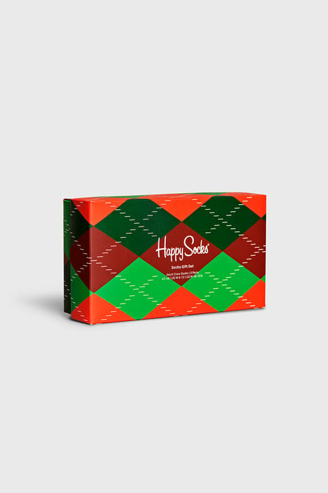 Happy Socks 3 PACK nogavice Holiday Classics - Pepit.si