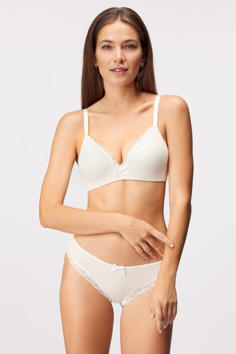 Hunkemöller Brazilke Lola White - Pepit.si