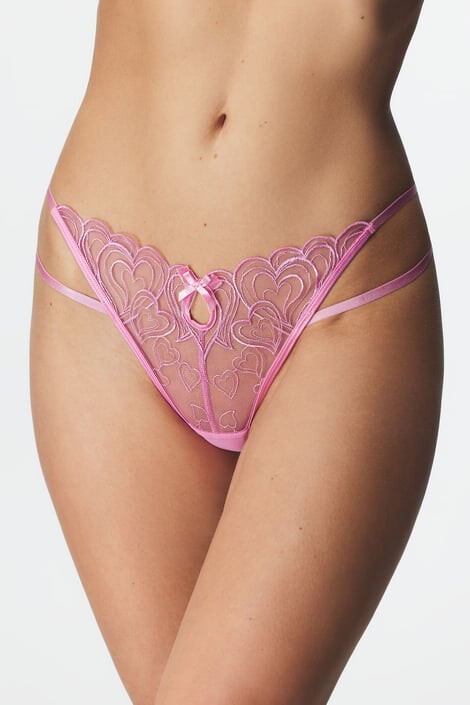 Hunkemöller Tangice Esme Pink - Pepit.si