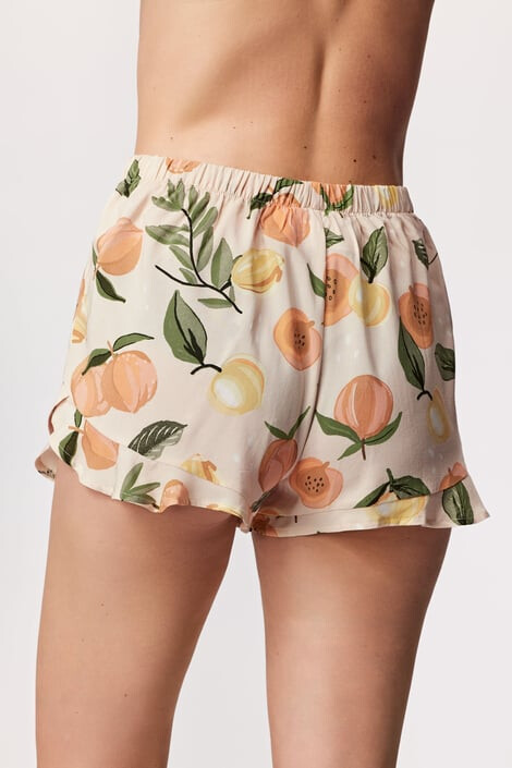 Hunkemöller Ženske pižama kratke hlače Satin Fruit - Pepit.si