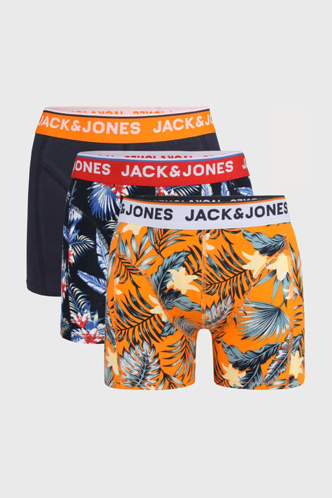 Jack & Jones 3 PACK boksarice JACK AND JONES Tropical flowers - Pepit.si