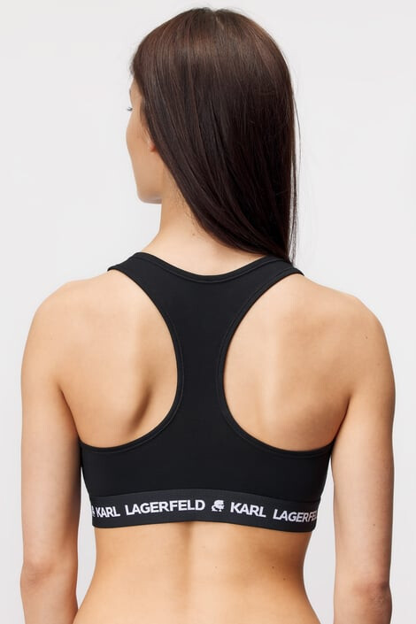 Karl Lagerfeld Modrček Bralette - Pepit.si