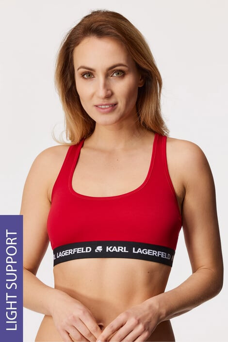 Karl Lagerfeld Modrček Bralette - Pepit.si