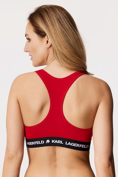 Karl Lagerfeld Modrček Bralette - Pepit.si