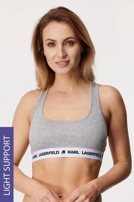 Karl Lagerfeld Modrček Bralette - Pepit.si