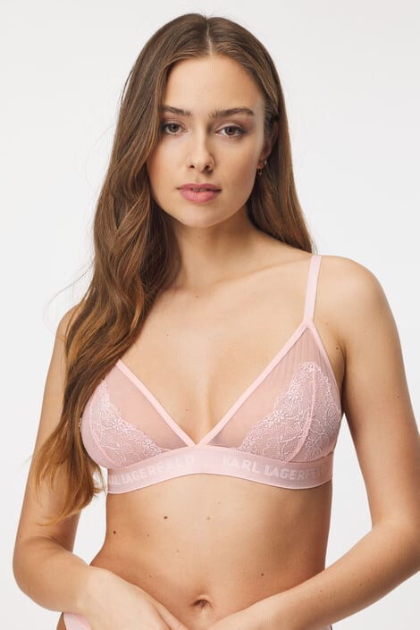 Karl Lagerfeld Nepodložen modrček Bralette - Pepit.si