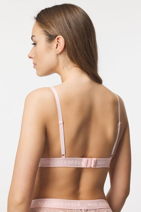 Karl Lagerfeld Nepodložen modrček Bralette - Pepit.si