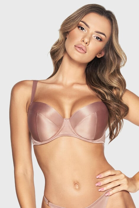 KINGA Modrček Melisa Satin Push-Up - Pepit.si