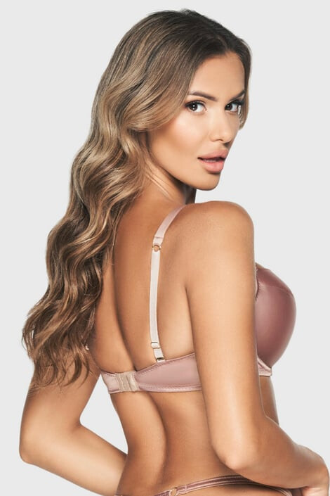 KINGA Modrček Melisa Satin Push-Up - Pepit.si