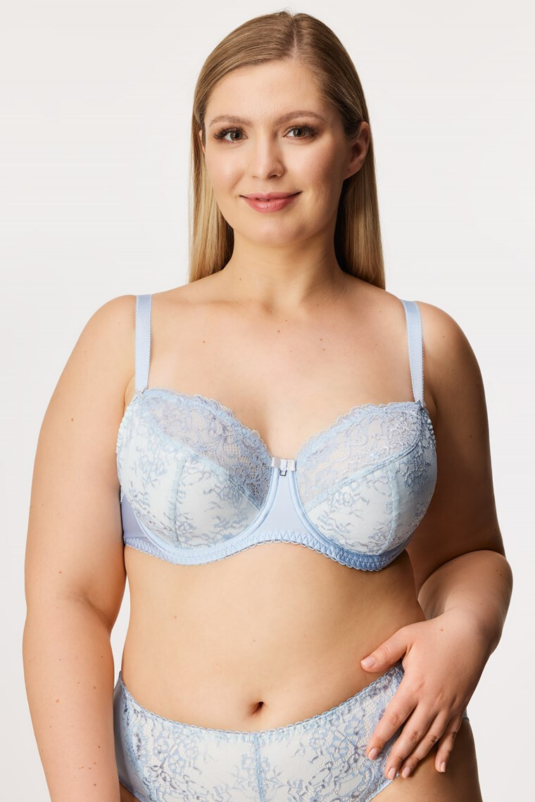 LAUMA lingerie Nepodložen modrček Lavender Pearl B - Pepit.si