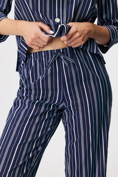 Ralph Lauren Ženska pižama Navy Stripe - Pepit.si