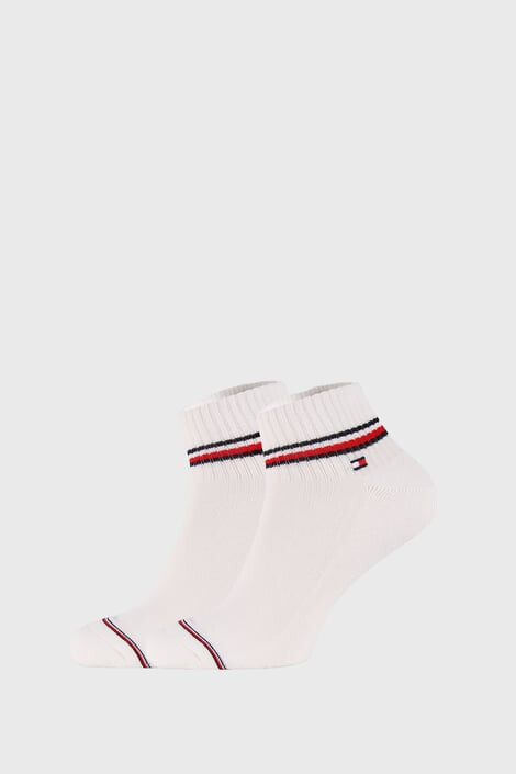 Tommy Hilfiger 2 PACK bele kratke nogavice Iconic - Pepit.si