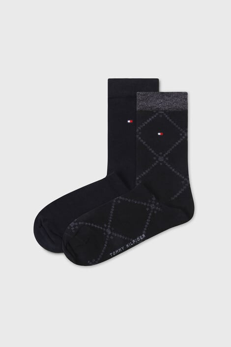 Tommy Hilfiger 2 PACK ženske nogavice Graphic Argyle - Pepit.si