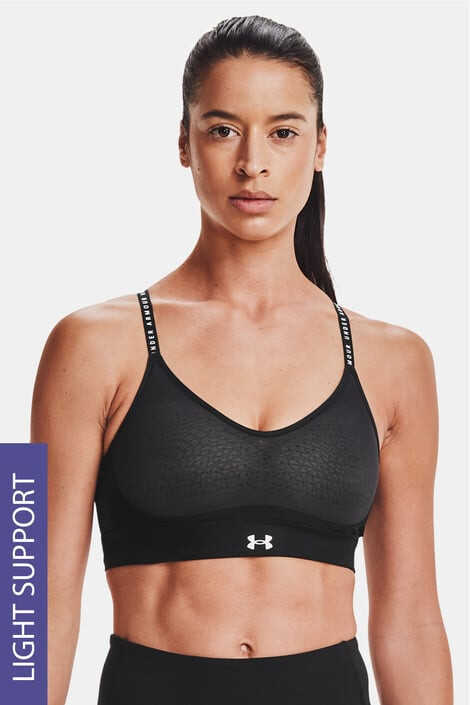 Under Armour Črn športni modrček Infinity Low - Pepit.si