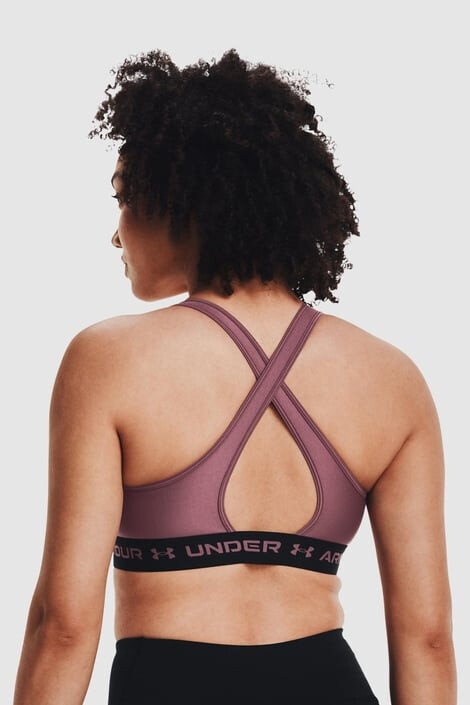 Under Armour Vijoličen športni modrček Crossback - Pepit.si