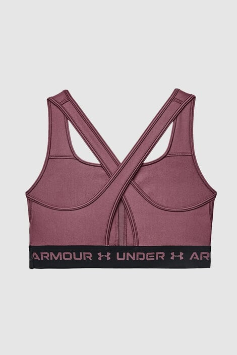 Under Armour Vijoličen športni modrček Crossback - Pepit.si