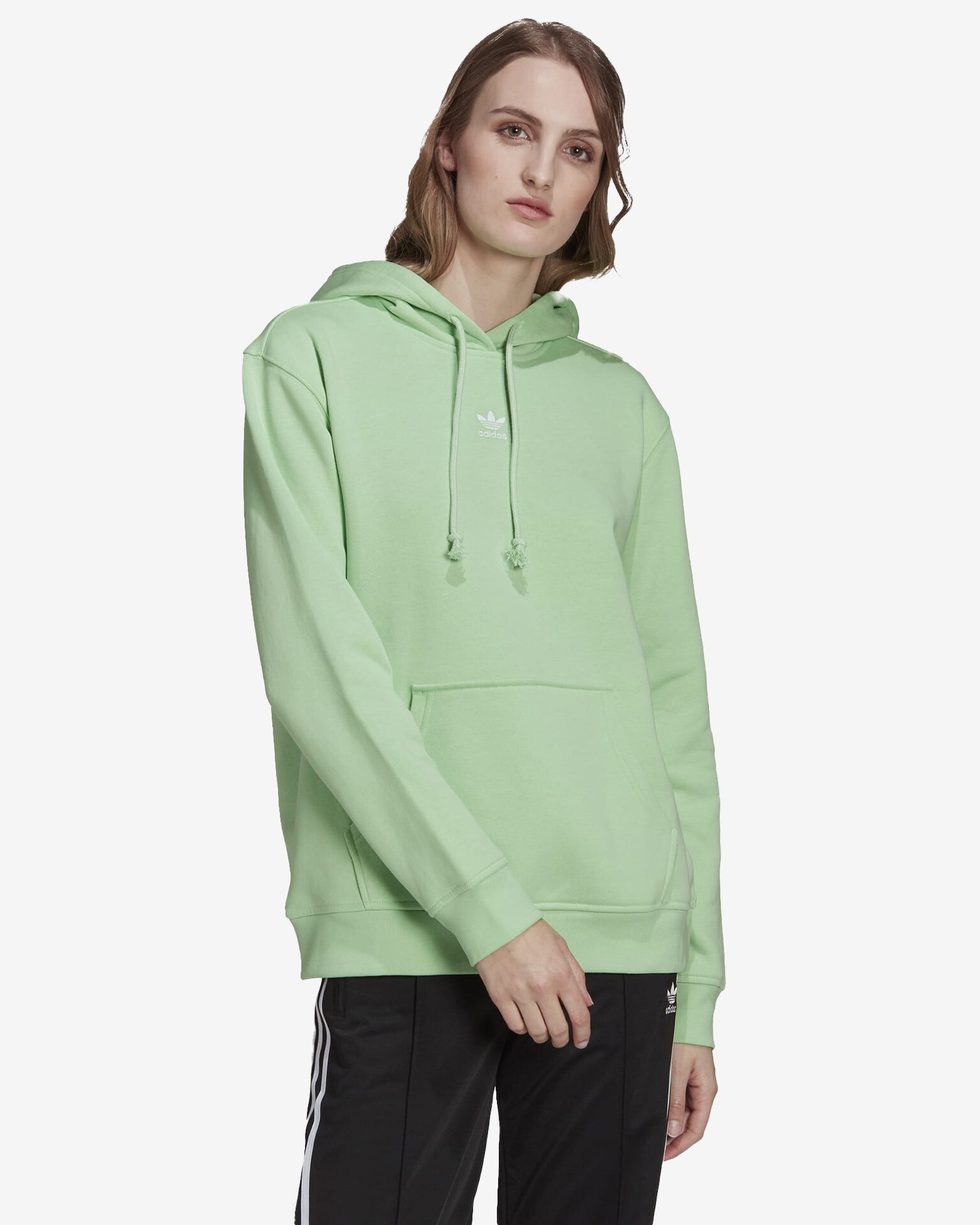 adidas Originals Adicolor Essentials Fleece Pulover Zelena - Pepit.si