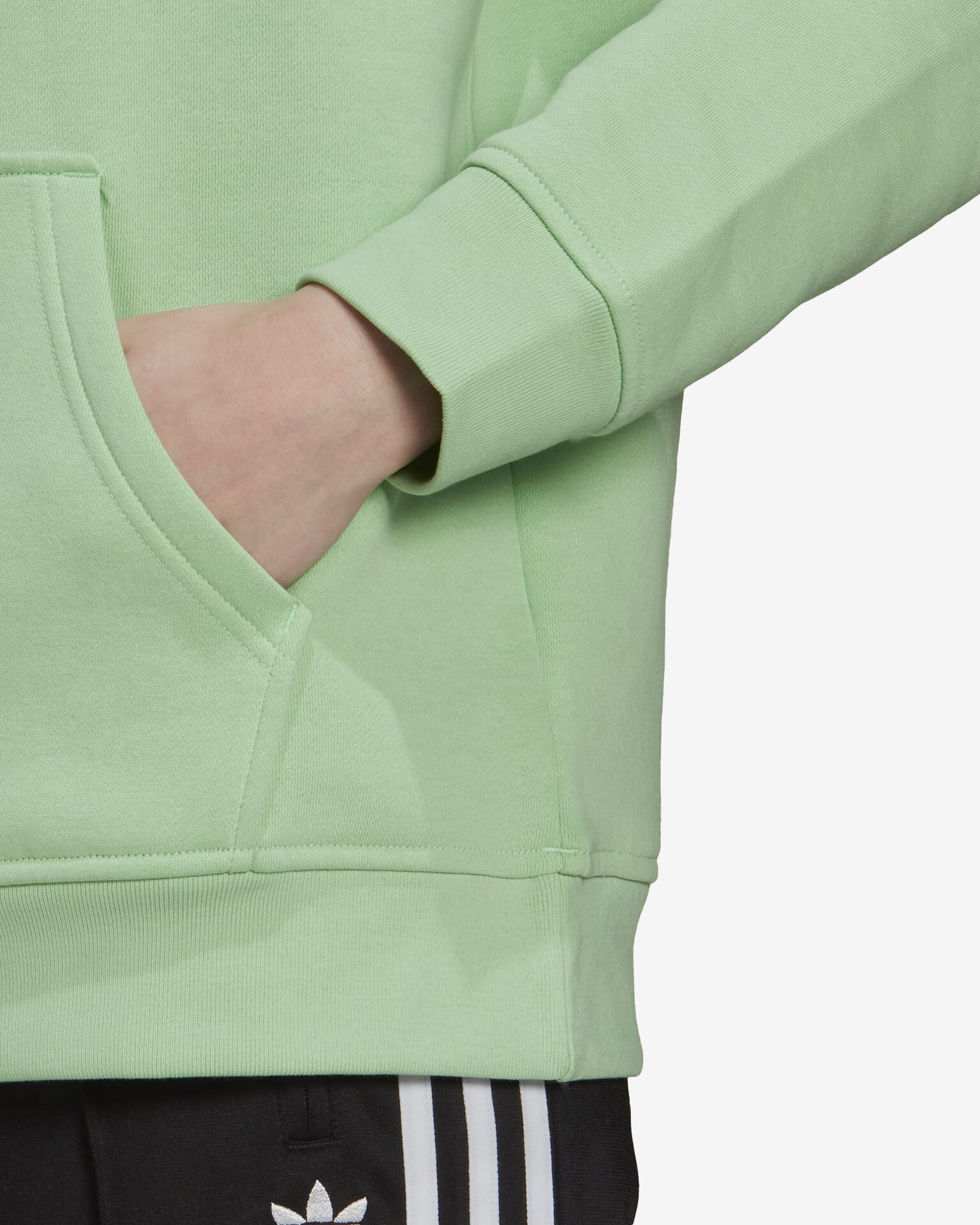 adidas Originals Adicolor Essentials Fleece Pulover Zelena - Pepit.si