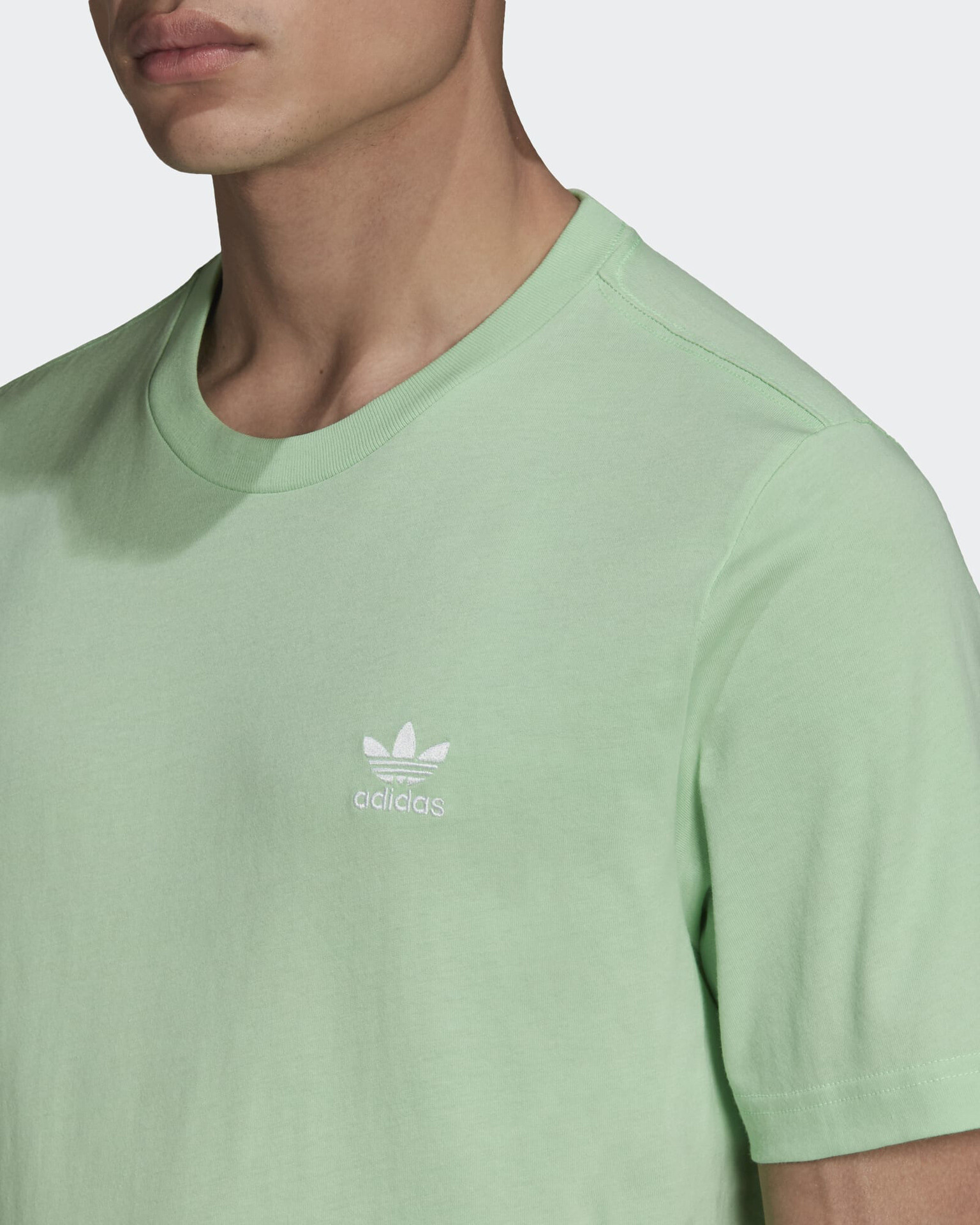 adidas Originals Loungewear Adicolor Essentials Trefoil Majica Zelena - Pepit.si