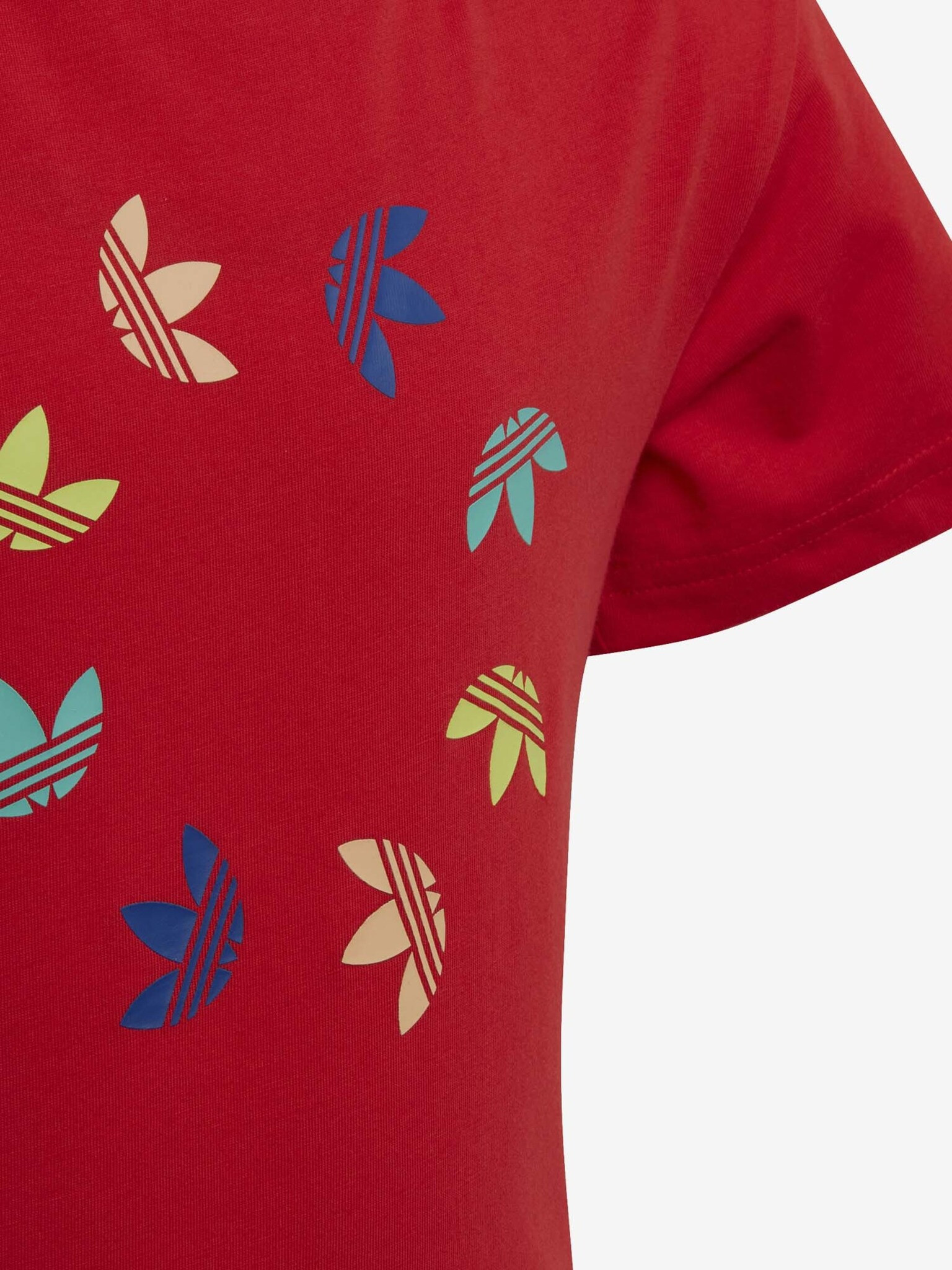 adidas Originals Majica otroška Rdeča - Pepit.si