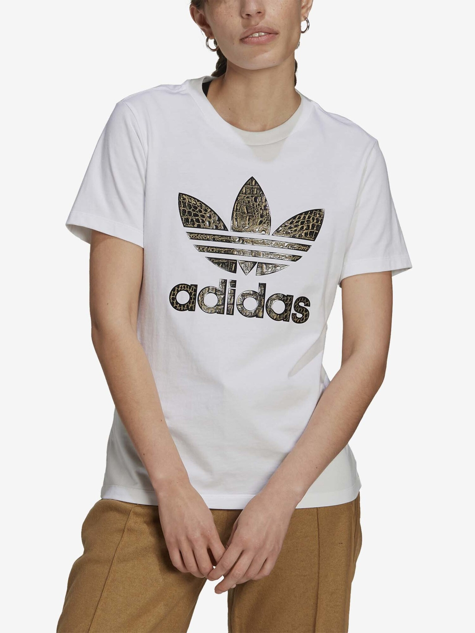 adidas Originals Tee Majica Bela - Pepit.si