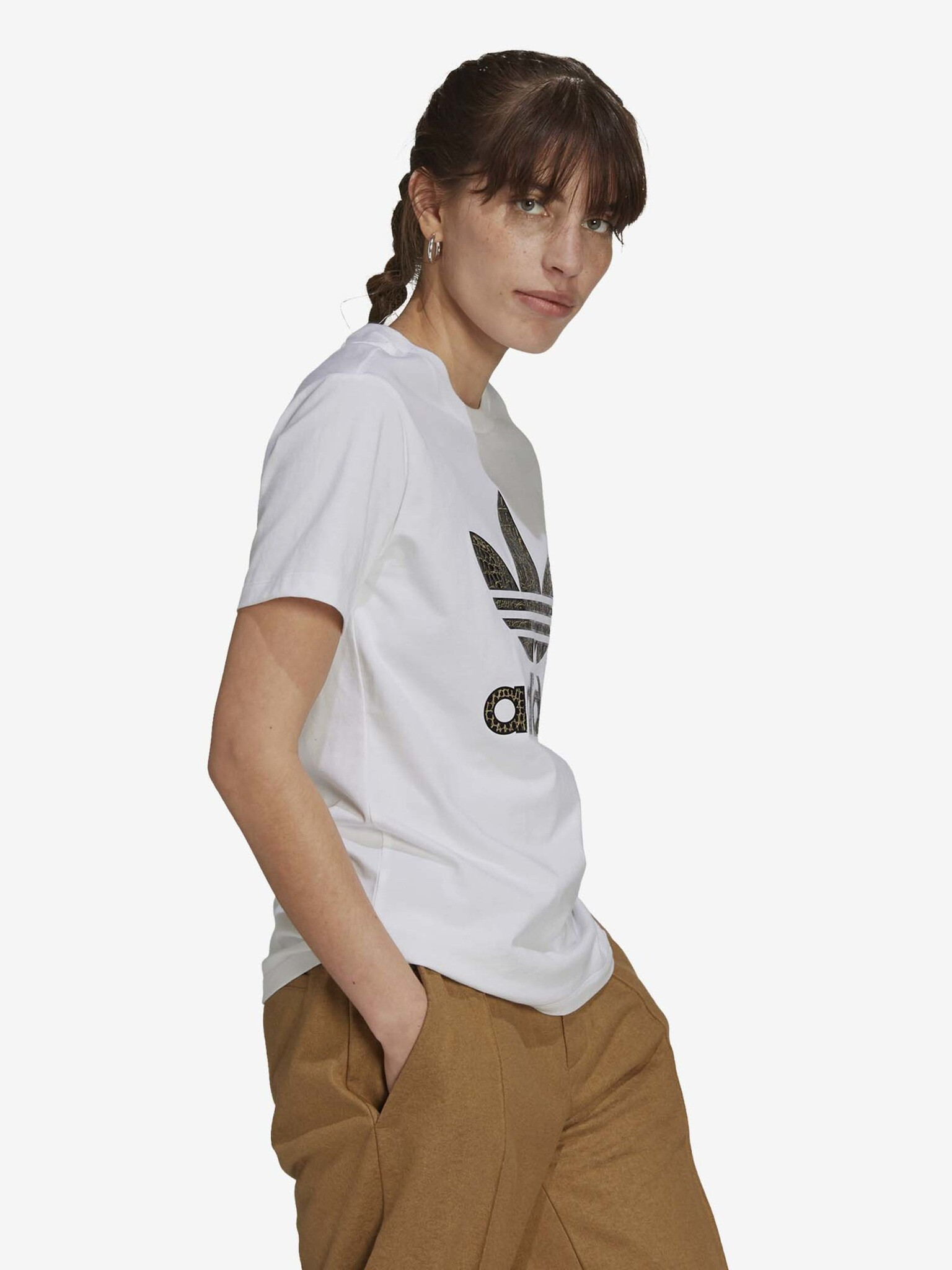 adidas Originals Tee Majica Bela - Pepit.si