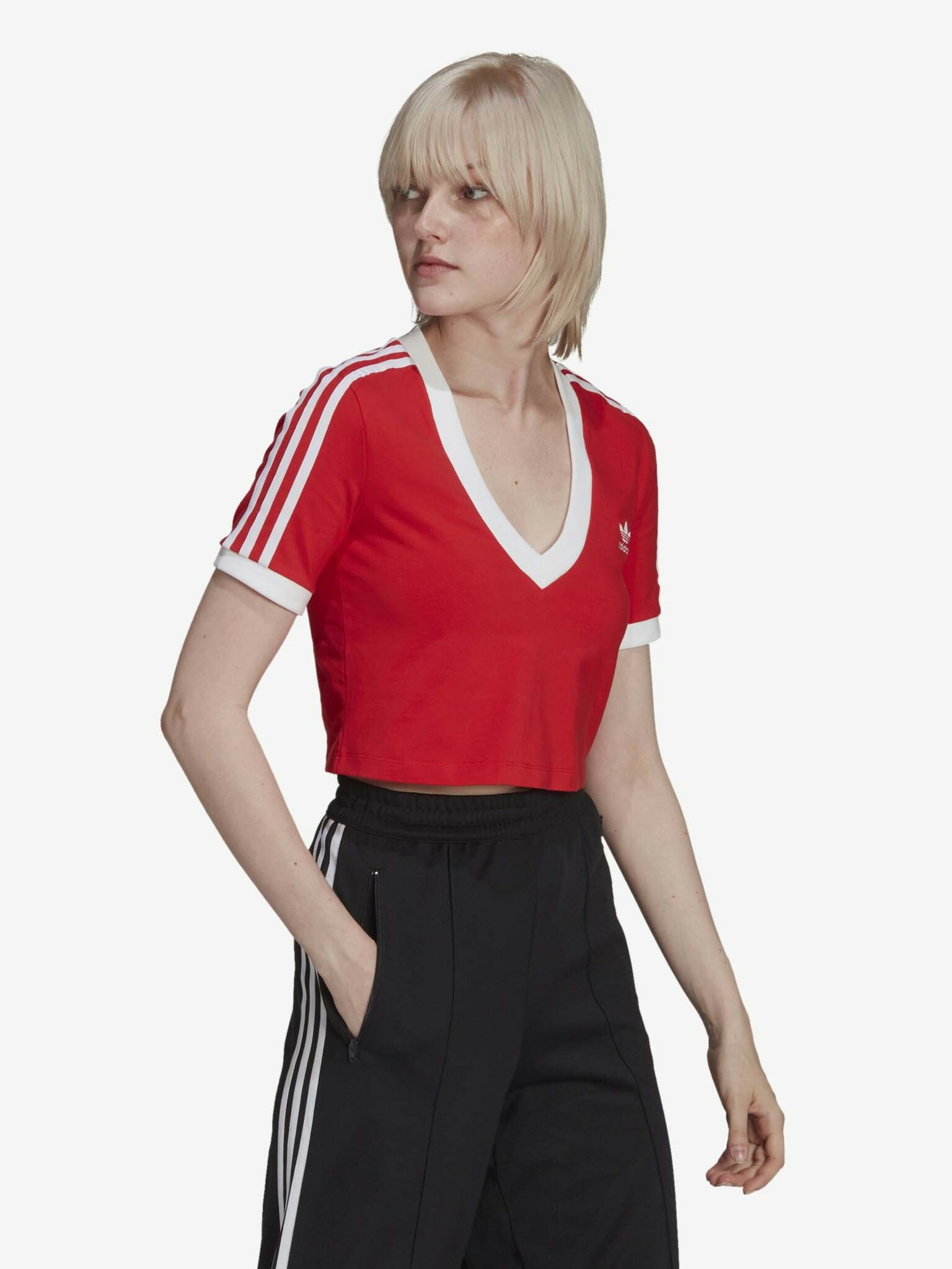 adidas Originals Top Rdeča - Pepit.si