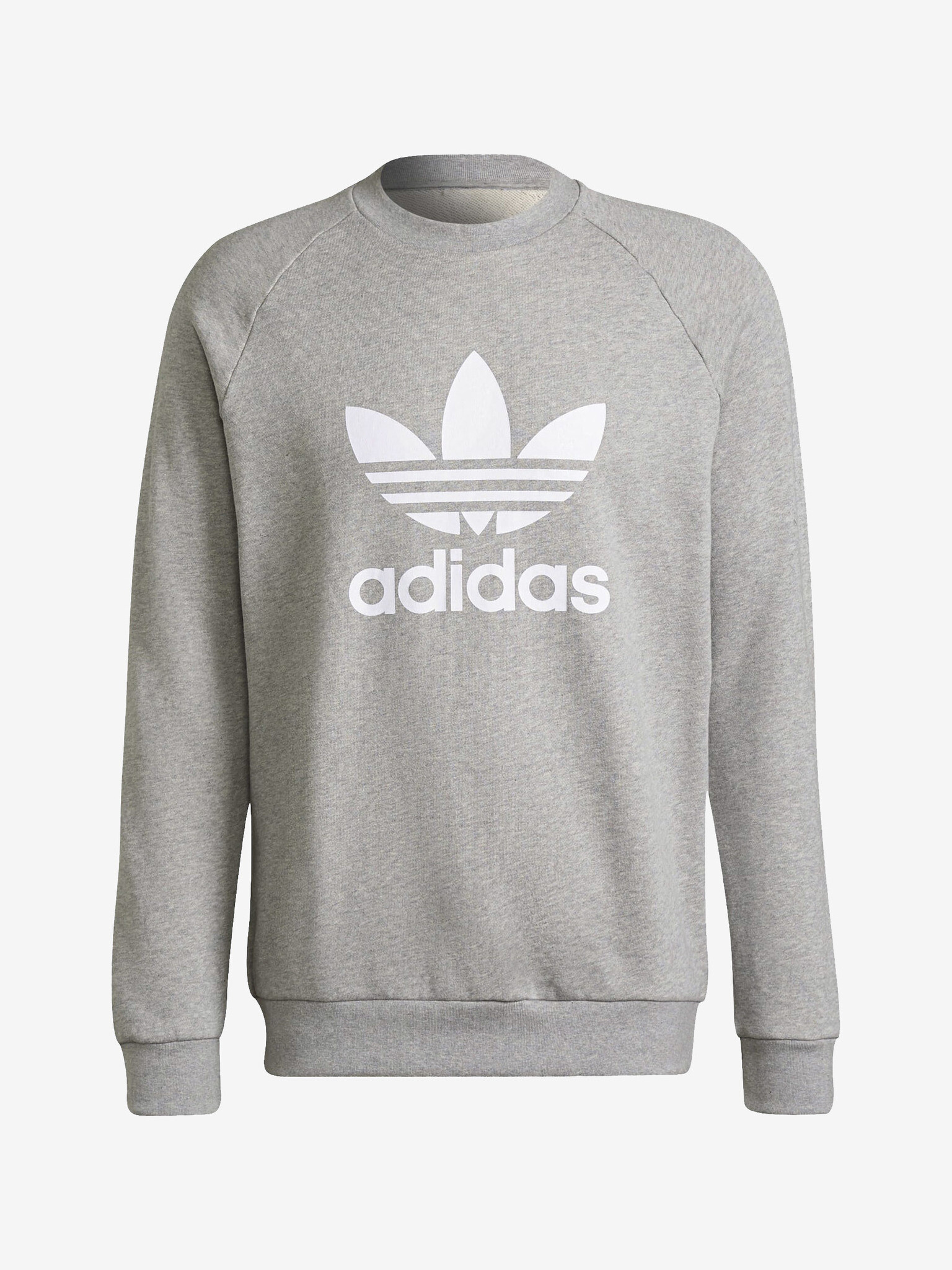 adidas Originals Trefoil Pulover Siva - Pepit.si