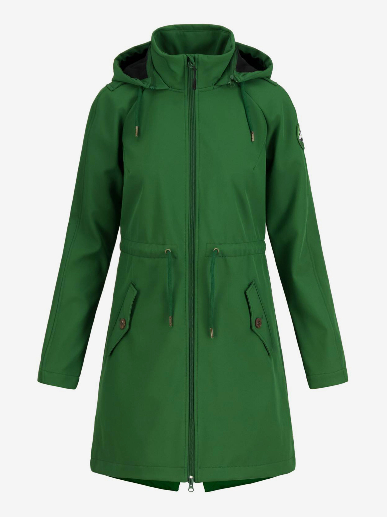 Blutsgeschwister Swallowtail Promenade Parka Zelena - Pepit.si