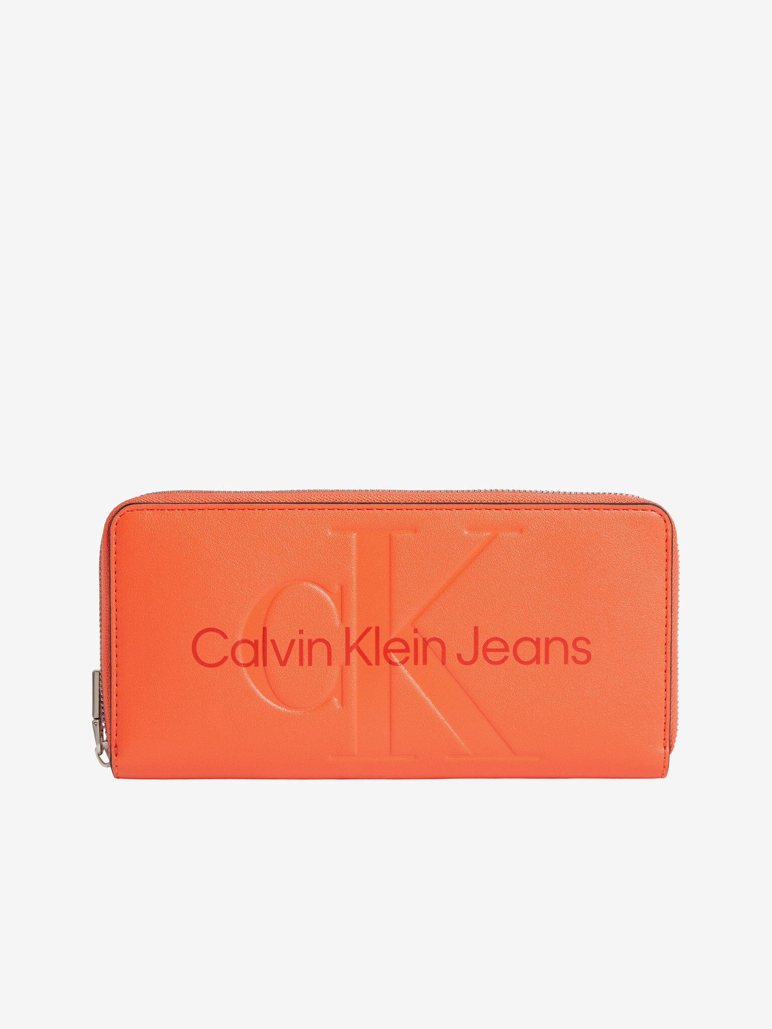 Calvin Klein Jeans Denarnica Oranžna - Pepit.si