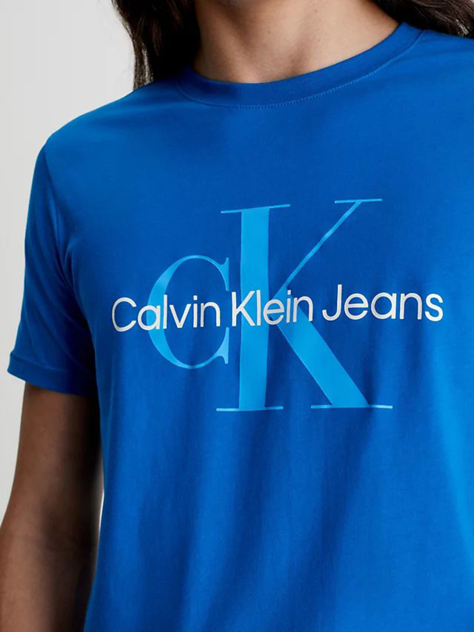 Calvin Klein Jeans Majica Modra - Pepit.si