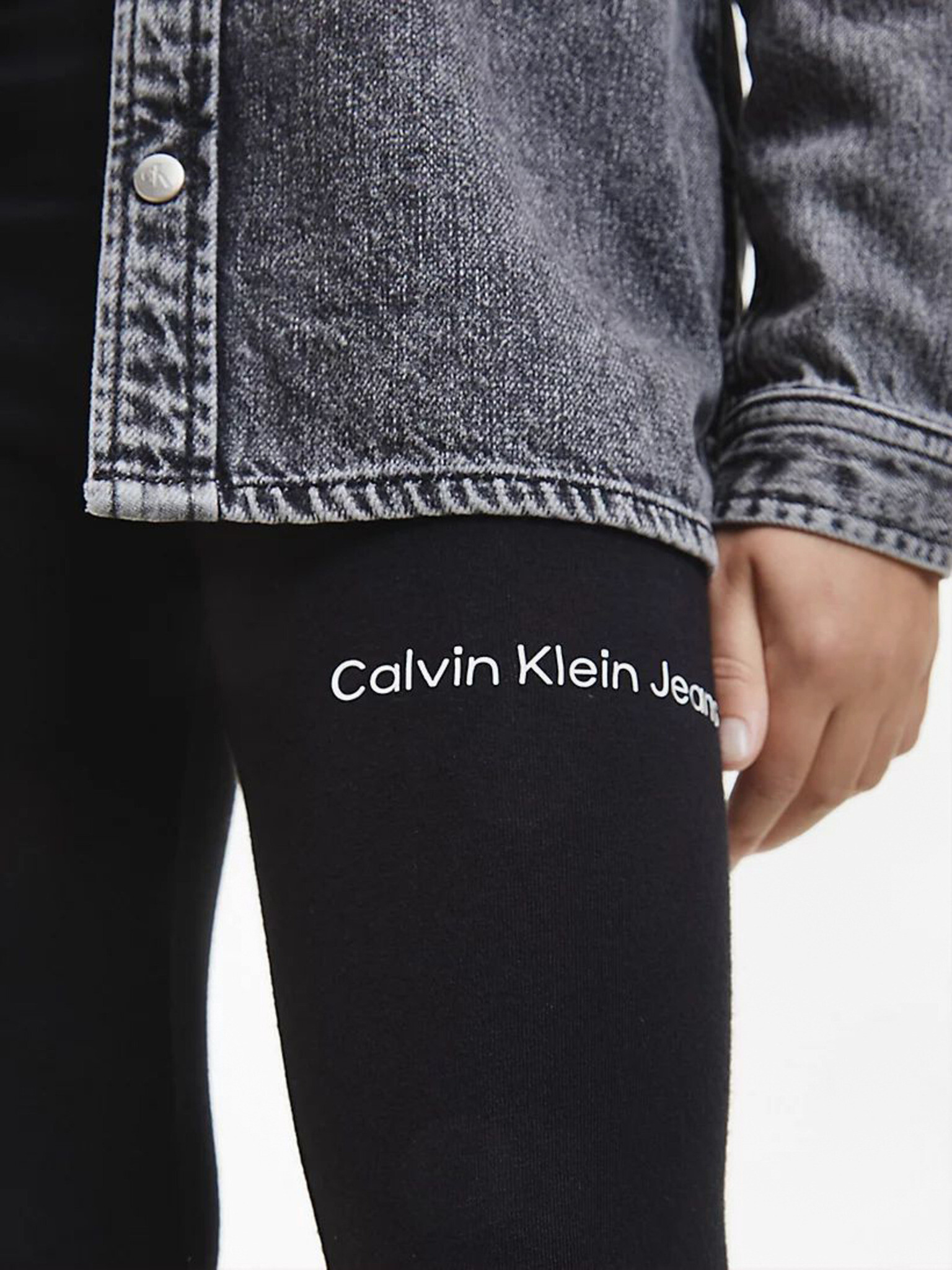 Calvin Klein Jeans Otroške pajkice Črna - Pepit.si