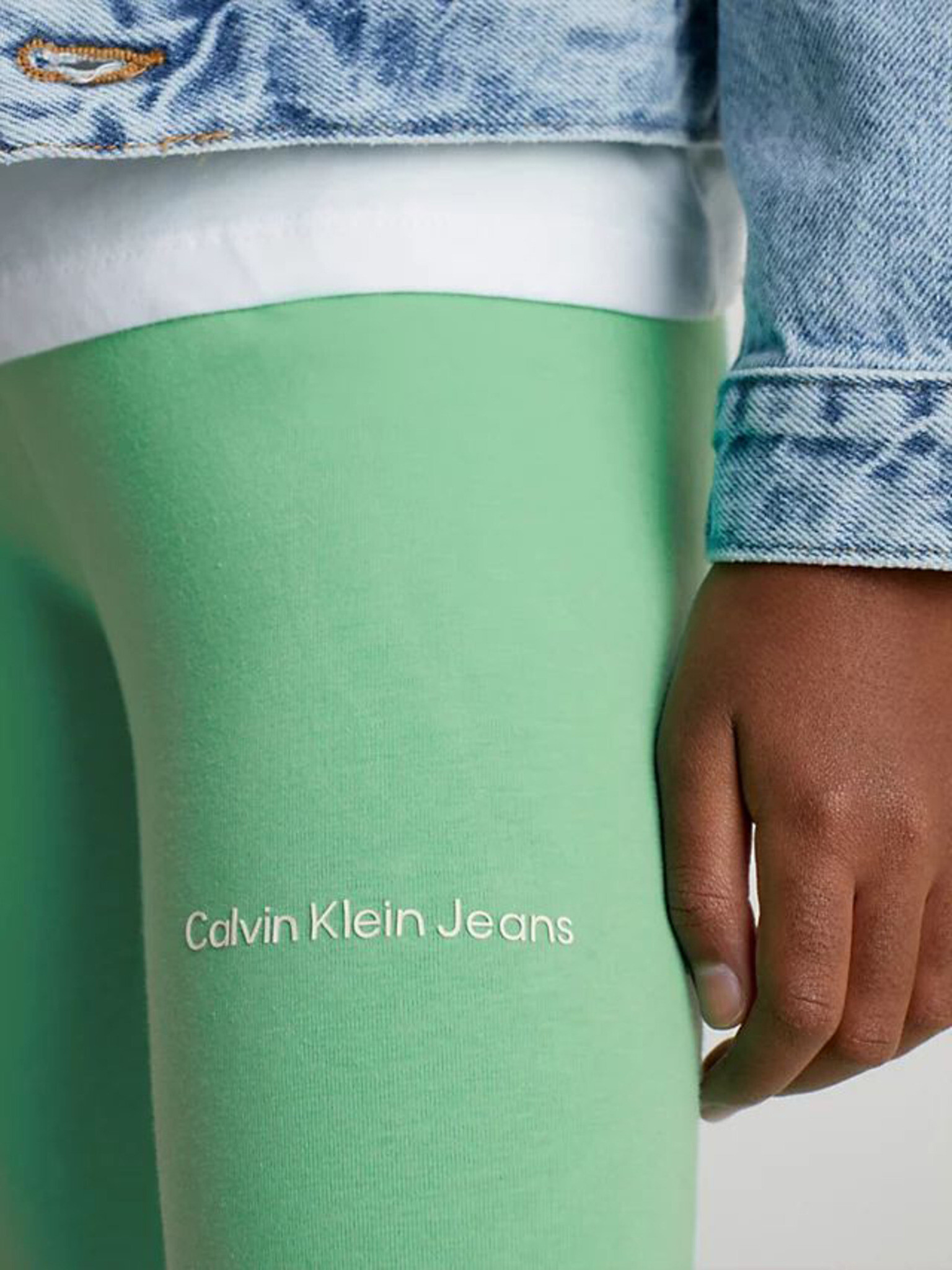 Calvin Klein Jeans Otroške pajkice Zelena - Pepit.si