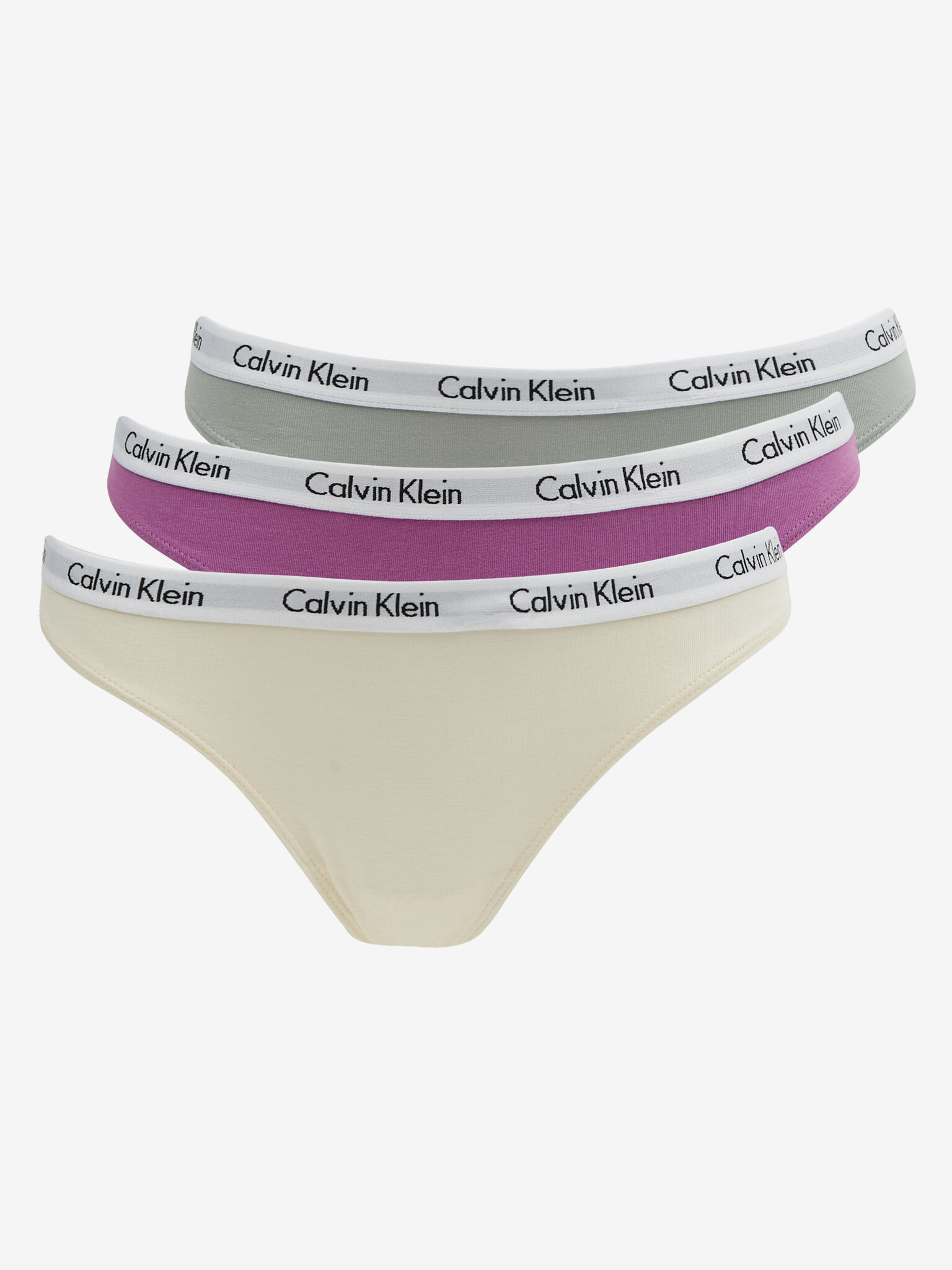 Calvin Klein Underwear Hlačke 3 Piece Roza - Pepit.si