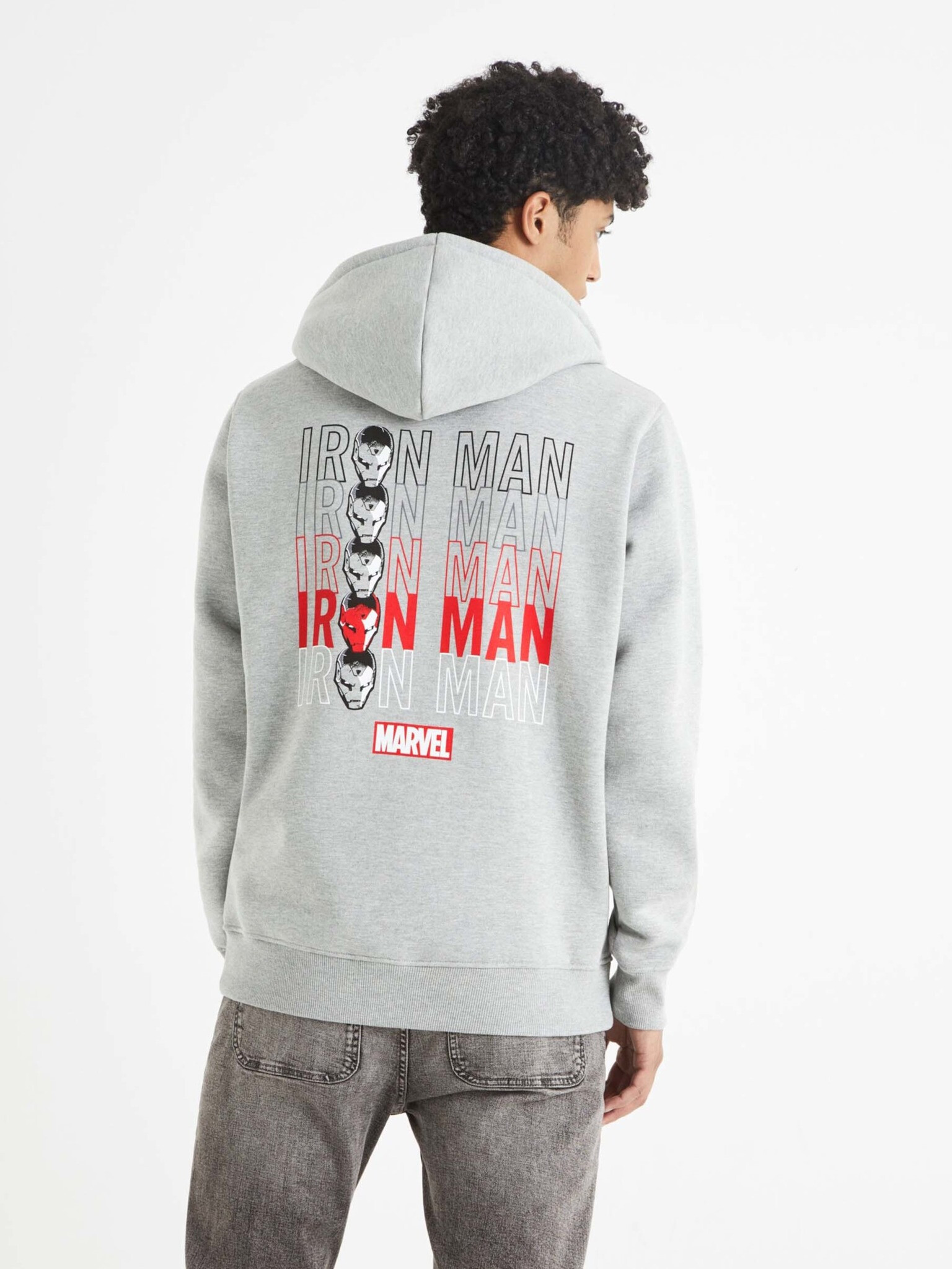 Celio Iron Man Pulover Siva - Pepit.si