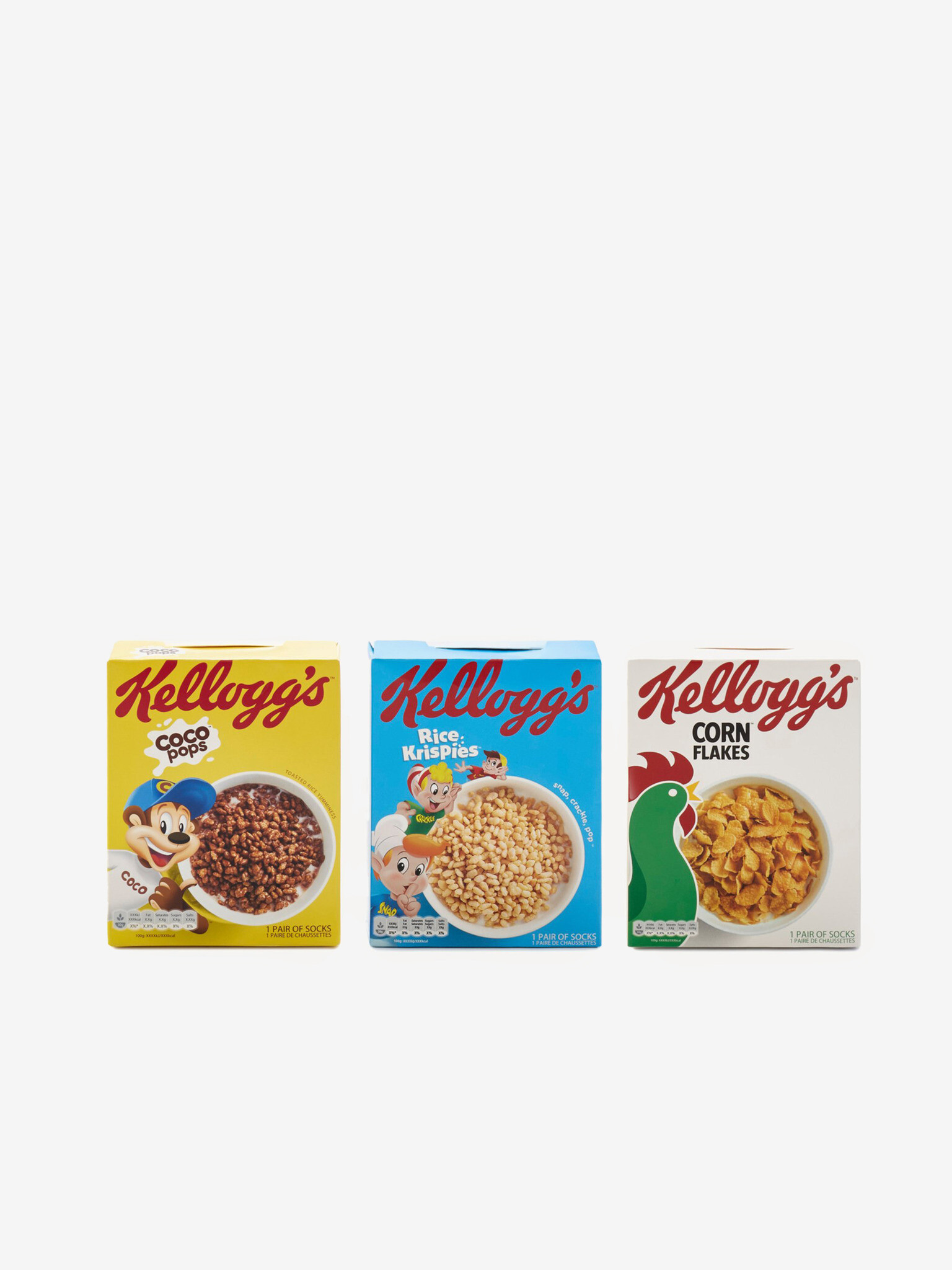 Celio Kellogg's Nogavice 3 para Bela - Pepit.si